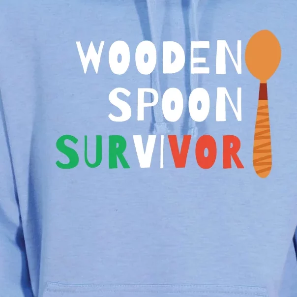 Wooden Spoon Survivor Unisex Surf Hoodie