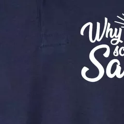 Why So Salty Softstyle Adult Sport Polo