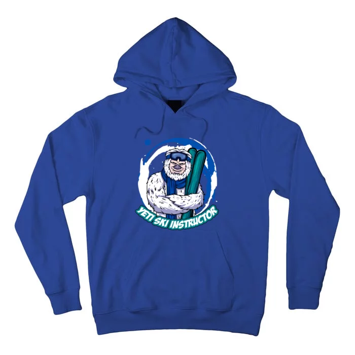 Winter Sports Ski Snowboarder Skier Yeti Bigfoot Gift Tall Hoodie