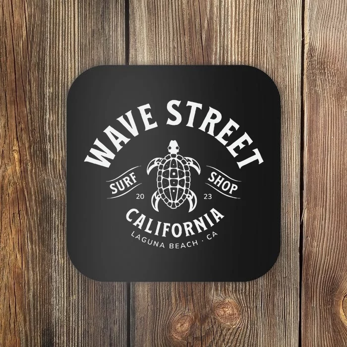 Wave Street Surf Shop Hawaiian Honu Turtle Coaster