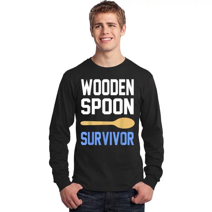 Wooden Spoon Survivor I Survived Wooden Spoon Vintage Tall Long Sleeve T-Shirt