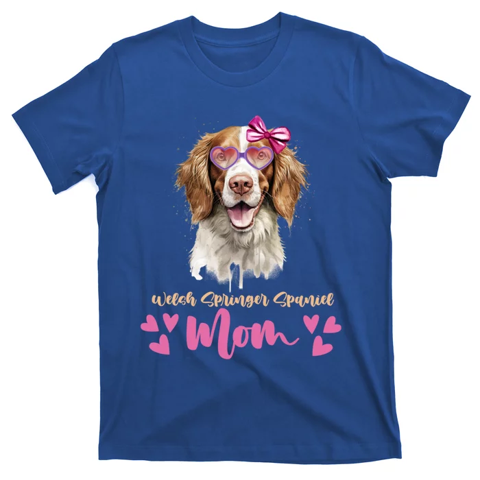 Welsh Springer Spaniel Dog Mom Mothers Day Lover Dog Gift T-Shirt