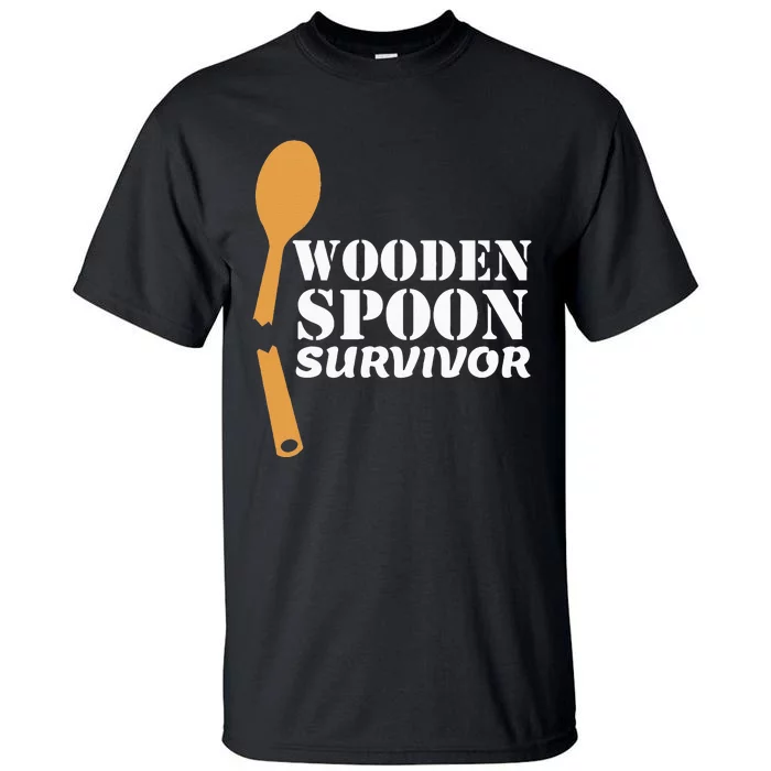 Wooden Spoon Survivor Italian Filipino Pride Tall T-Shirt