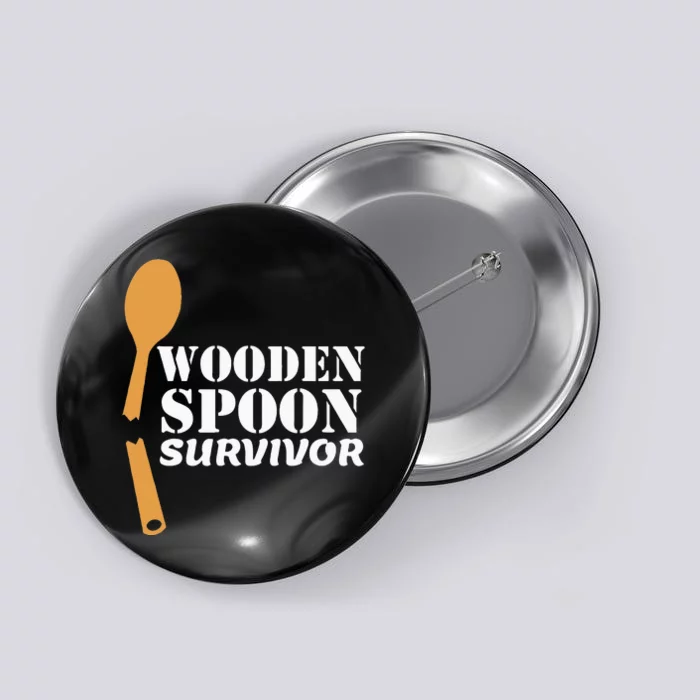 Wooden Spoon Survivor Italian Filipino Pride Button