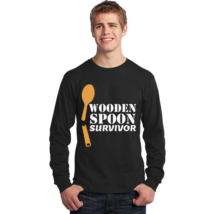 Wooden Spoon Survivor Italian Filipino Pride Tall Long Sleeve T-Shirt