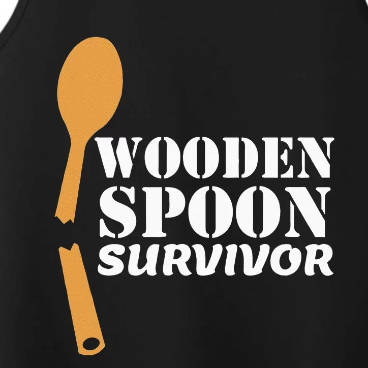 Wooden Spoon Survivor Italian Filipino Pride Performance Tank