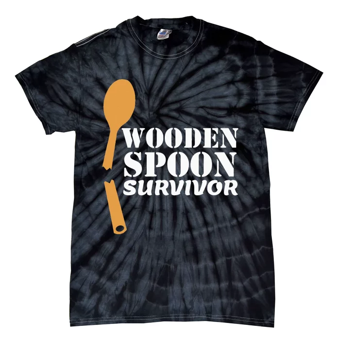 Wooden Spoon Survivor Italian Filipino Pride Tie-Dye T-Shirt