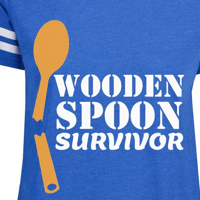 Wooden Spoon Survivor Italian Filipino Pride Enza Ladies Jersey Football T-Shirt