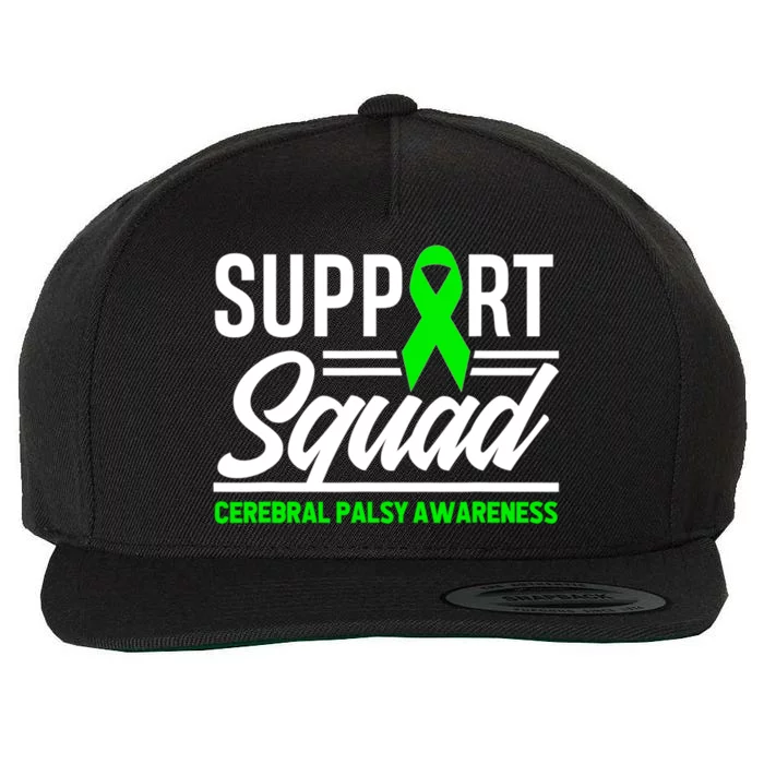 Warrior Support Squad Cerebral Palsy Awareness Great Gift Wool Snapback Cap