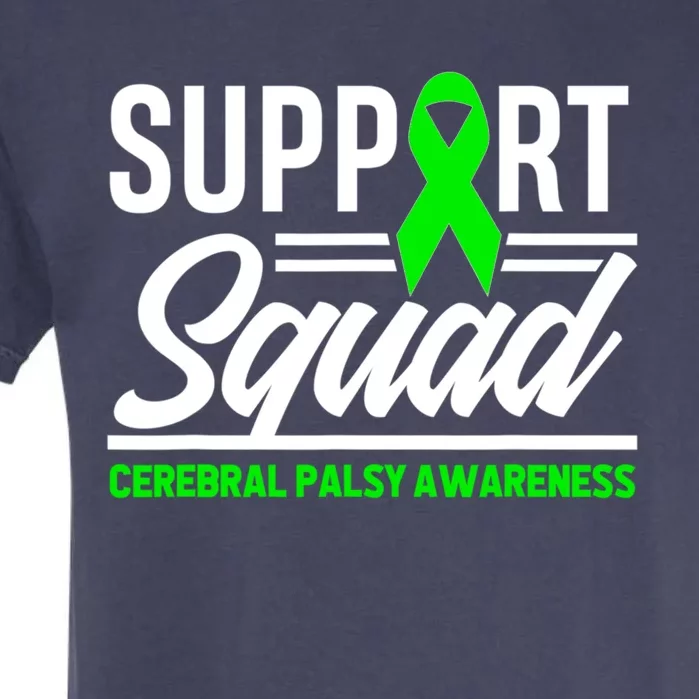 Warrior Support Squad Cerebral Palsy Awareness Great Gift Garment-Dyed Heavyweight T-Shirt