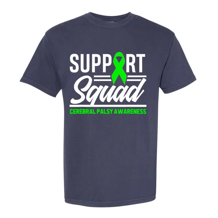 Warrior Support Squad Cerebral Palsy Awareness Great Gift Garment-Dyed Heavyweight T-Shirt