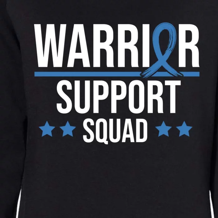 Warrior Support Squad Diabetes Awareness Gift Womens California Wash Sweatshirt