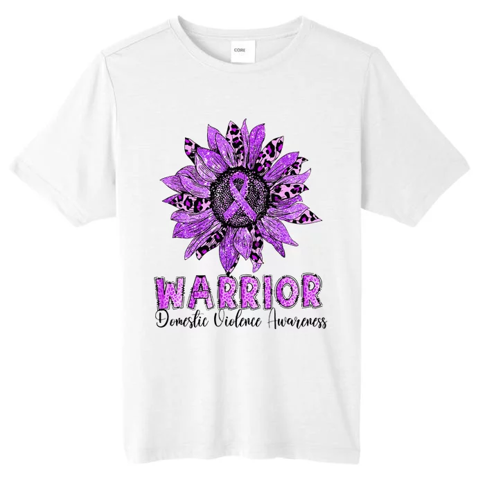 Warrior Survivor Support Domestic Violence Awareness ChromaSoft Performance T-Shirt