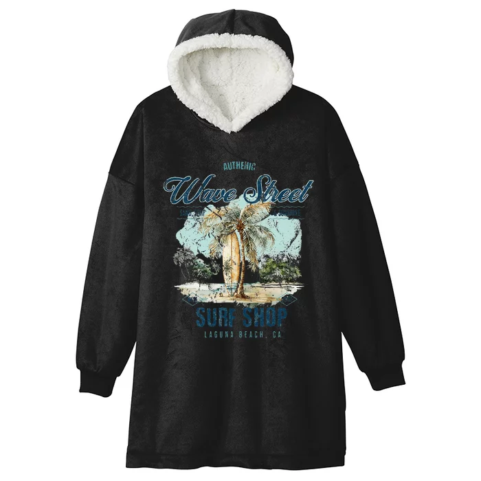 Wave Street Surf Shop Authentic Hooded Wearable Blanket