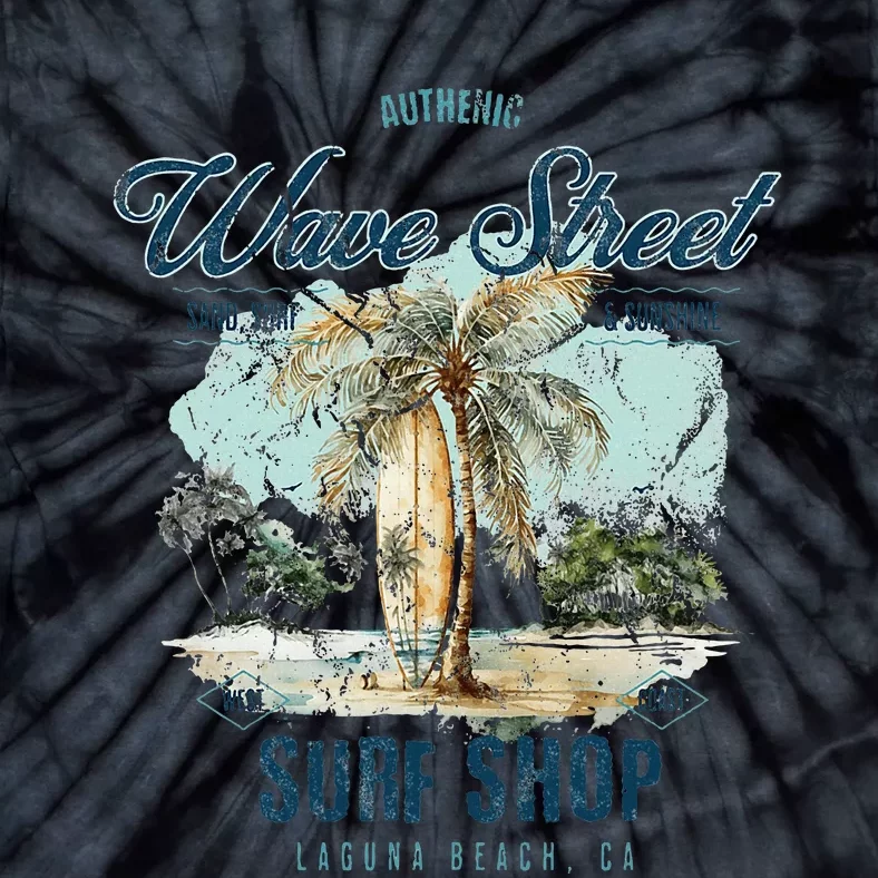 Wave Street Surf Shop Authentic Tie-Dye T-Shirt