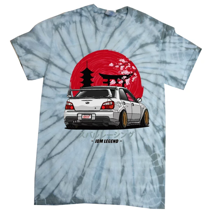 Wrx Sti Subie Cars Impreza Jdm Sport Tie-Dye T-Shirt