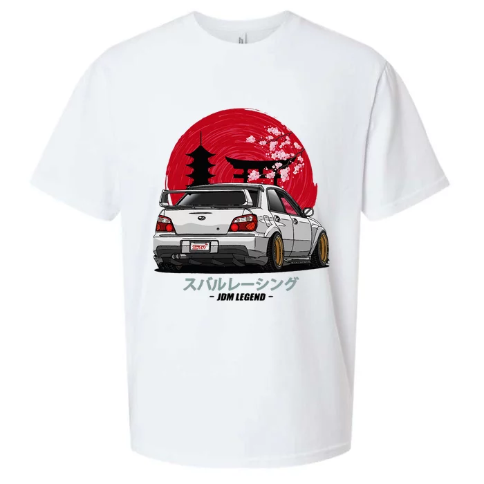 Wrx Sti Subie Cars Impreza Jdm Sport Sueded Cloud Jersey T-Shirt