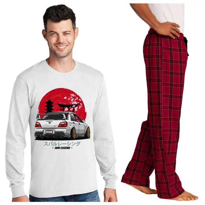 Wrx Sti Subie Cars Impreza Jdm Sport Long Sleeve Pajama Set