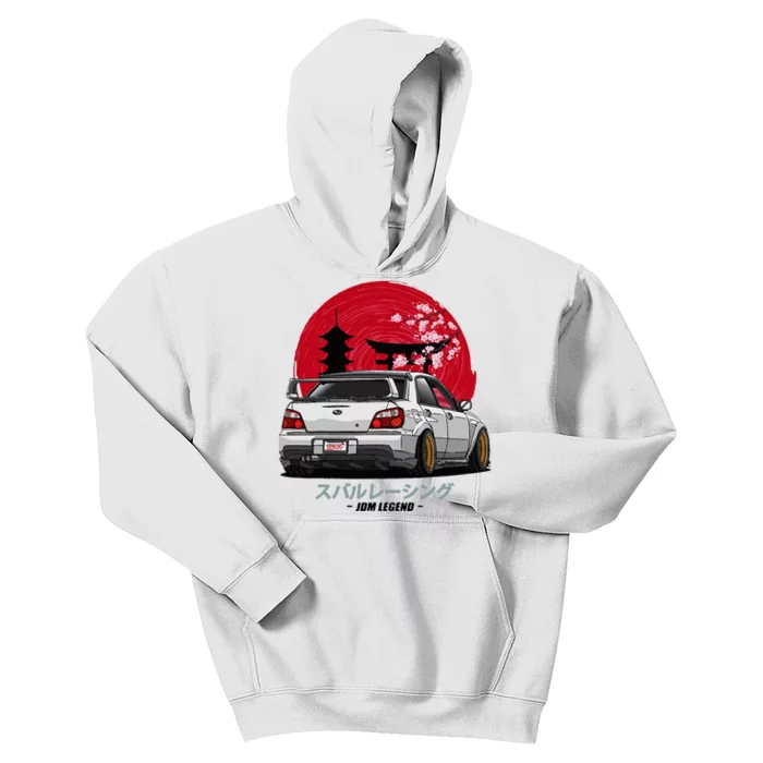 Wrx Sti Subie Cars Impreza Jdm Sport Kids Hoodie