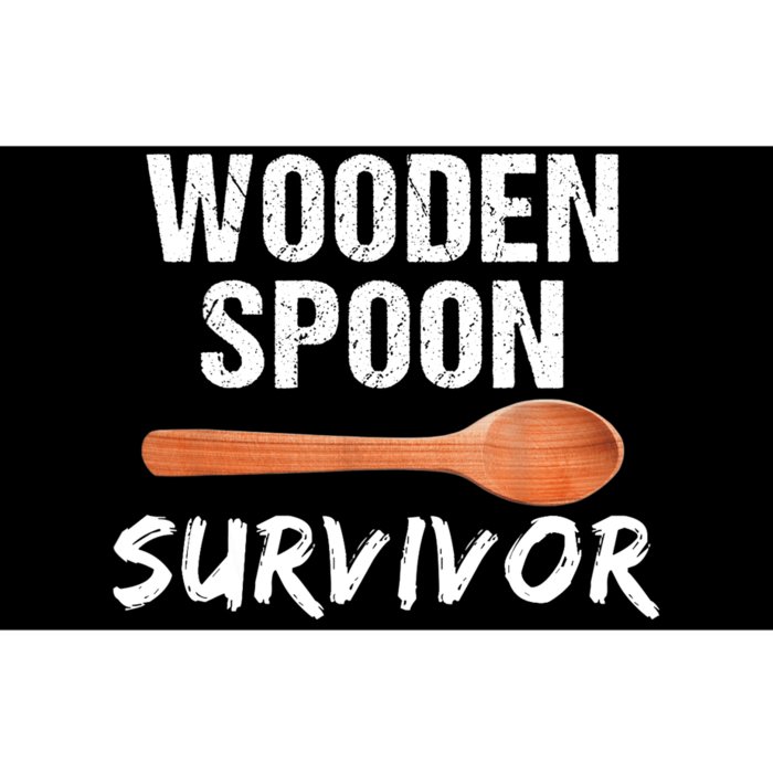 Wooden Spoon Survivor Bumper Sticker