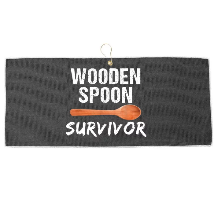 Wooden Spoon Survivor Large Microfiber Waffle Golf Towel