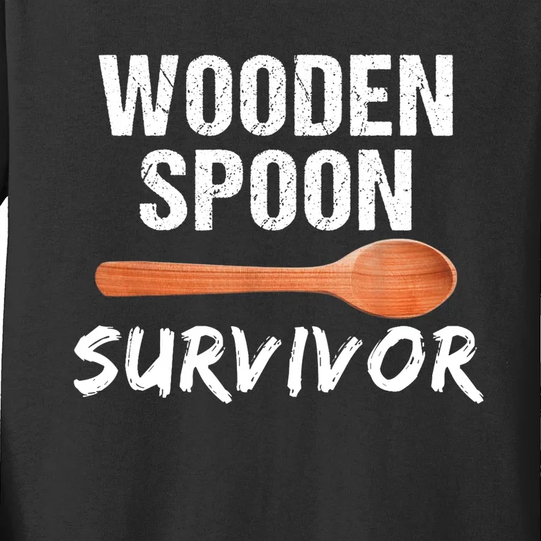 Wooden Spoon Survivor Kids Long Sleeve Shirt