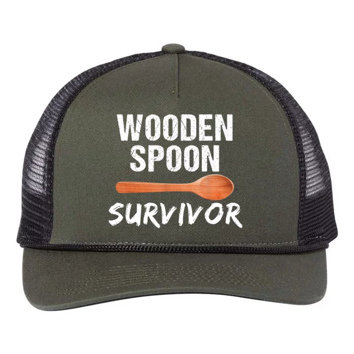 Wooden Spoon Survivor Retro Rope Trucker Hat Cap