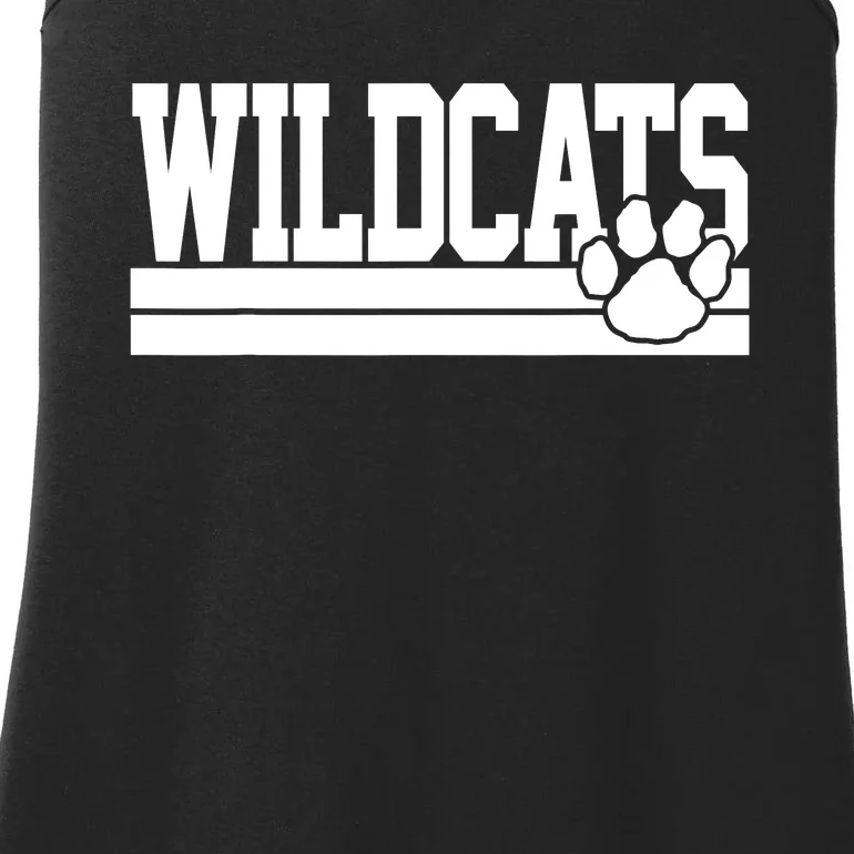 Wildcats School Spirit Ladies Essential Tank