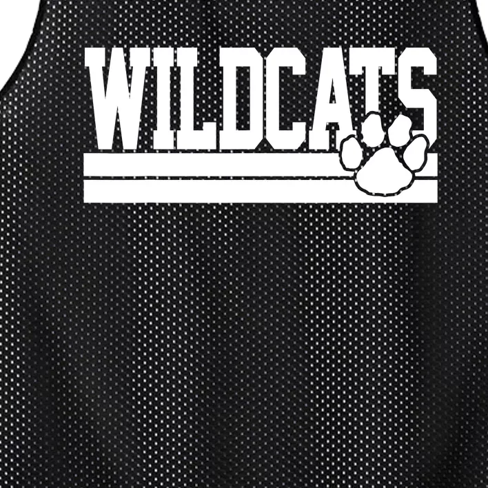 Wildcats School Spirit Mesh Reversible Basketball Jersey Tank