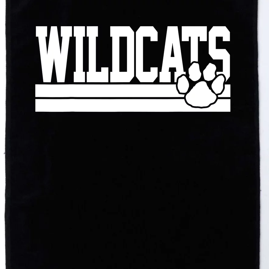 Wildcats School Spirit Platinum Collection Golf Towel