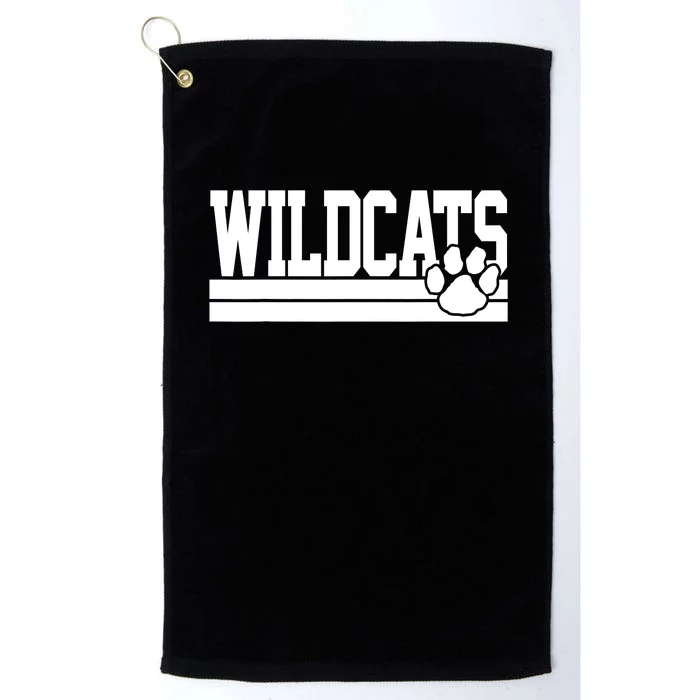 Wildcats School Spirit Platinum Collection Golf Towel