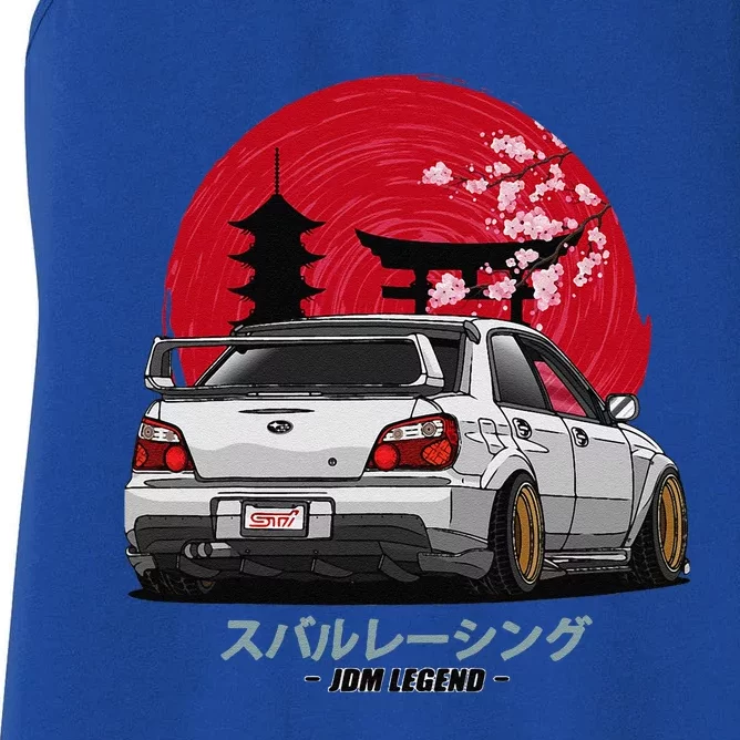 Wrx Sti Subie Cars Impreza Jdm Sport Women's Racerback Tank