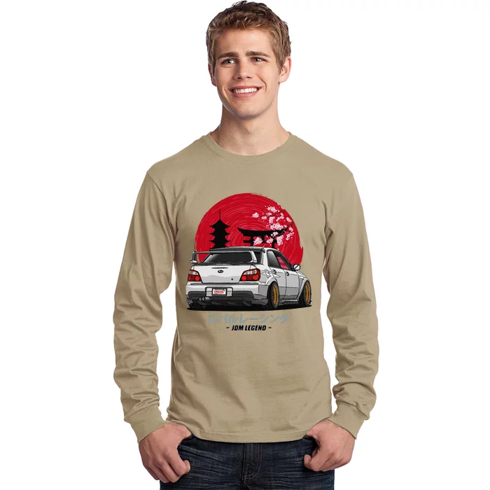 Wrx Sti Subie Cars Impreza Jdm Sport Long Sleeve Shirt