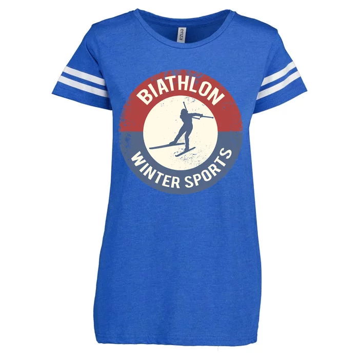 Winter Sports Ski Biathlon Enza Ladies Jersey Football T-Shirt