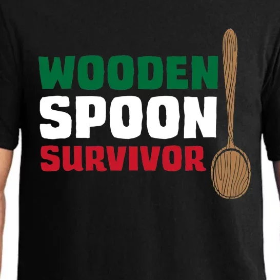 Wooden Spoon Survivor Italian Flag Pajama Set