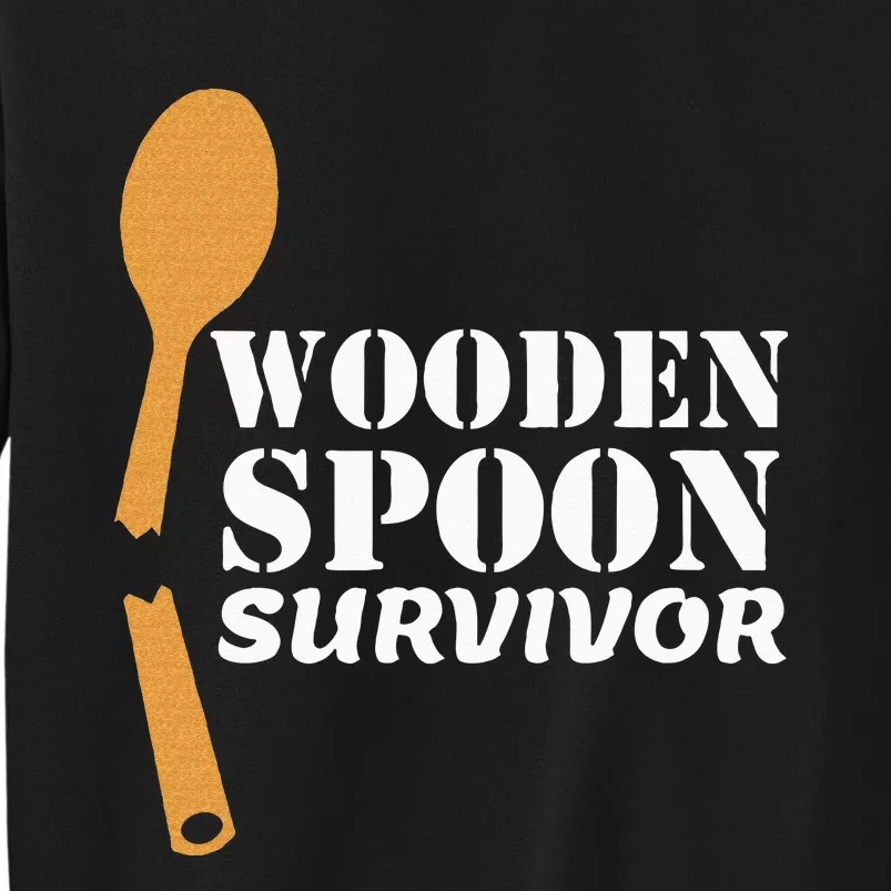 Wooden Spoon Survivor Italian Filipino Pride Tall Sweatshirt