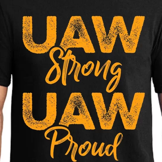 We Stand Strong UAW On Strike Striking Uaw Workers Pajama Set