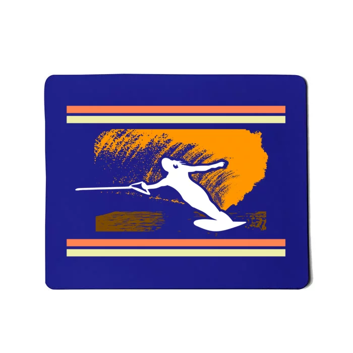 Water Skiing Ski Lover Retro Extreme Sports Beach Athletes Gift Mousepad