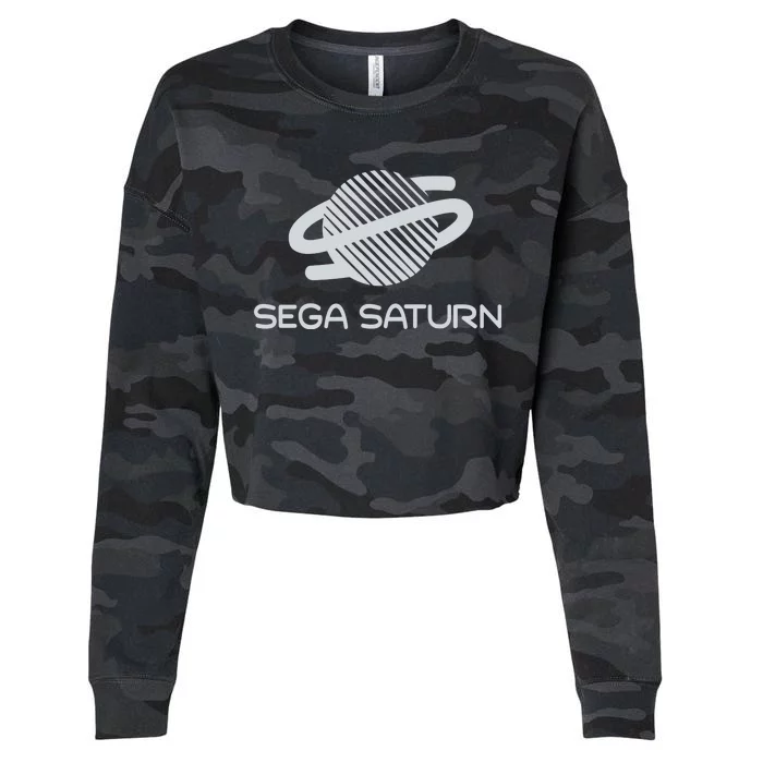 Walaber Sega Saturn Cropped Pullover Crew