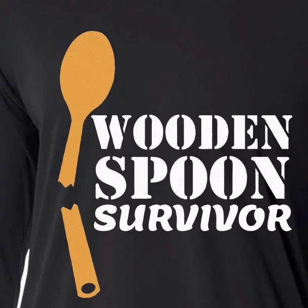 Wooden Spoon Survivor Italian Filipino Pride Cooling Performance Long Sleeve Crew