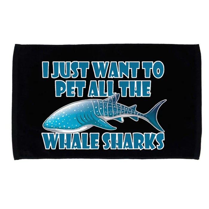 Whale Shark Sea Animals Gift Microfiber Hand Towel