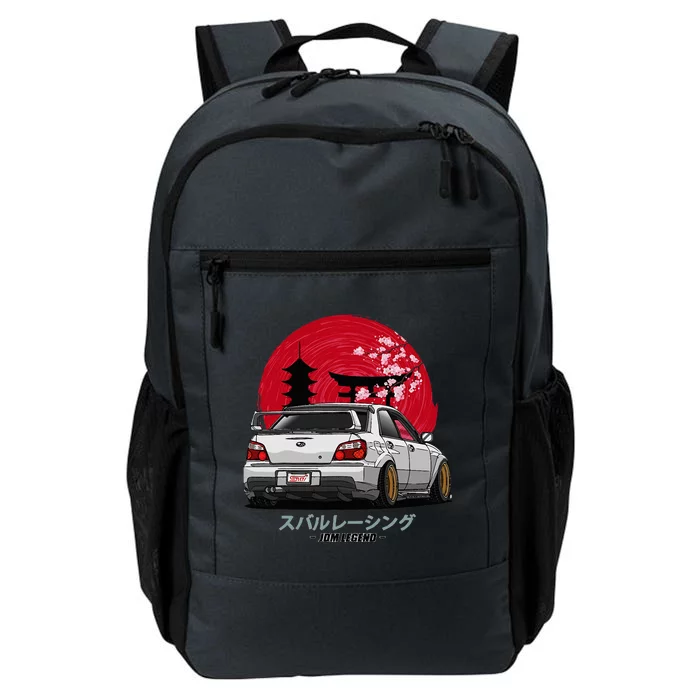 Wrx Sti Subie Cars Impreza Jdm Sport Daily Commute Backpack