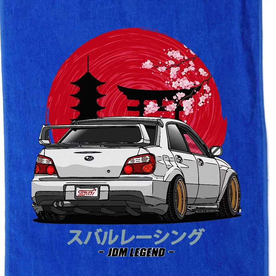 Wrx Sti Subie Cars Impreza Jdm Sport Platinum Collection Golf Towel