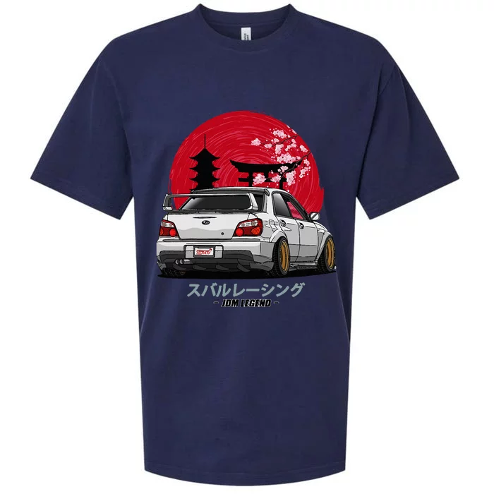 Wrx Sti Subie Cars Impreza Jdm Sport Sueded Cloud Jersey T-Shirt