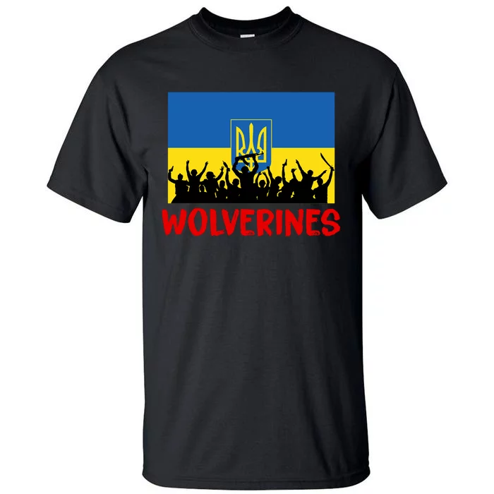 Wolverines Soldier Support Peace Stand Up Tall T-Shirt