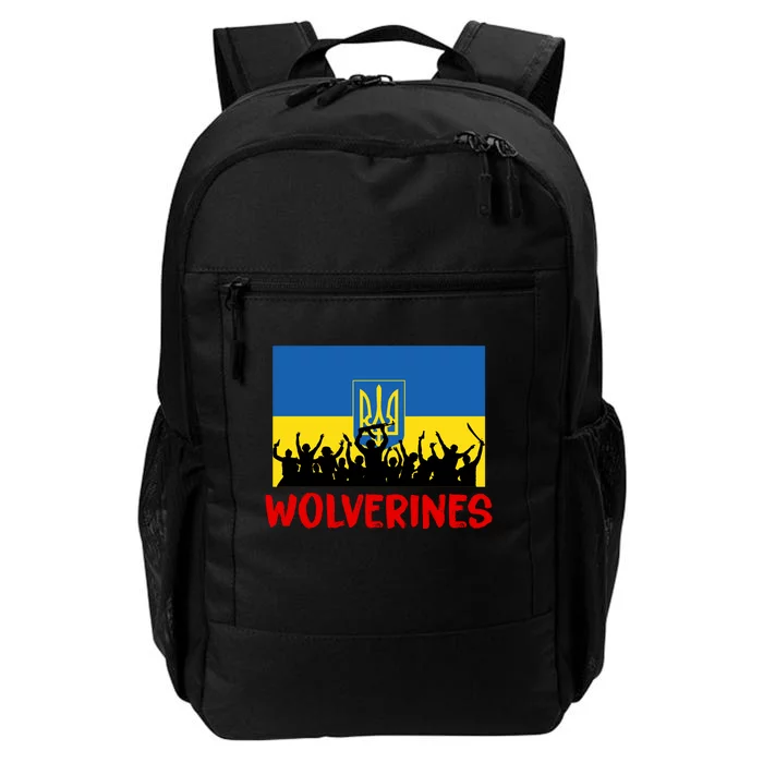 Wolverines Soldier Support Peace Stand Up Daily Commute Backpack