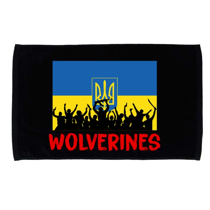 Wolverines Soldier Support Peace Stand Up Microfiber Hand Towel