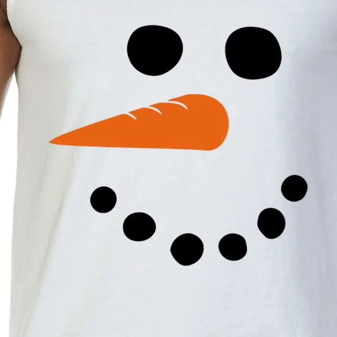 Winter Snowman Snow Face Comfort Colors® Tank Top