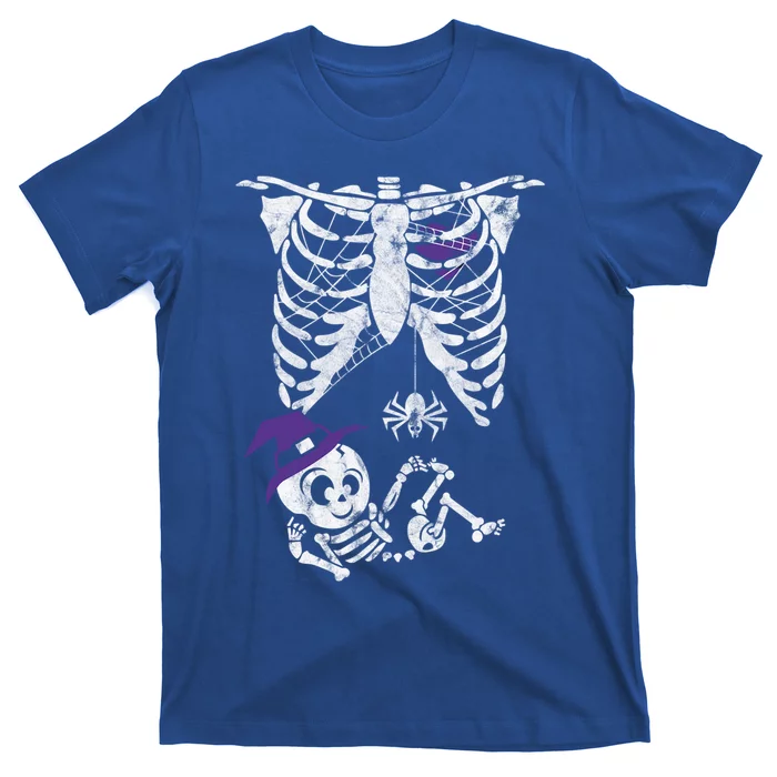 Witch Skeleton Spider Horror Cute Halloween Gift T-Shirt