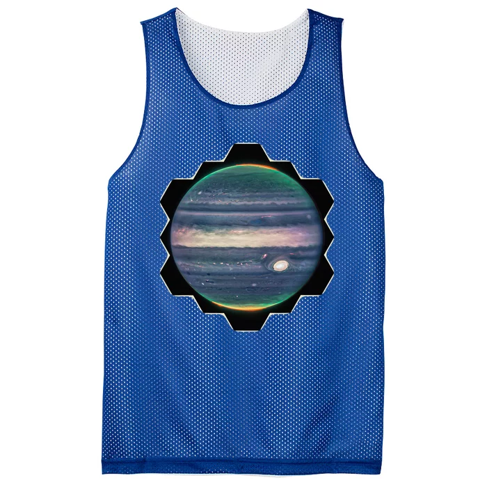 Webb Space Telescope New Image Jupiter Jwst Mesh Reversible Basketball Jersey Tank